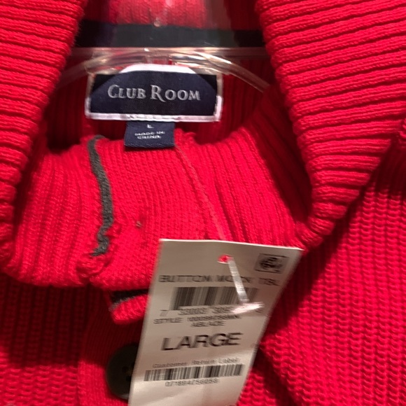 NWT Club Room Knit Polo - Picture 5 of 5